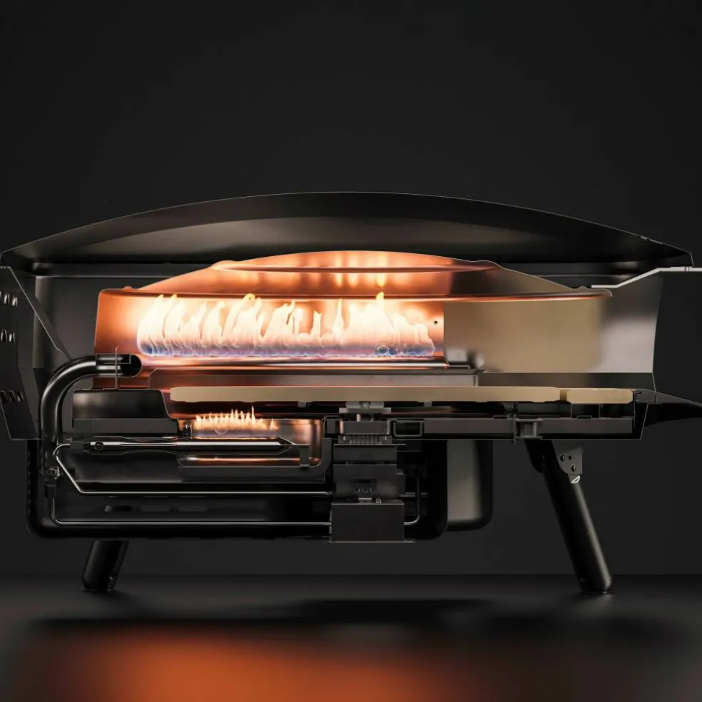 Etna Rotante pizzaovn, mat black