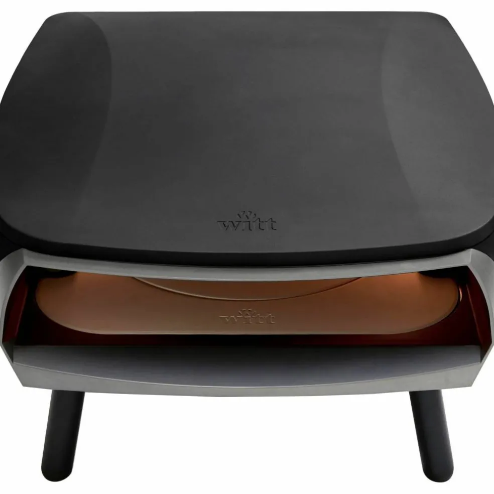 Etna Rotante pizzaovn, mat black