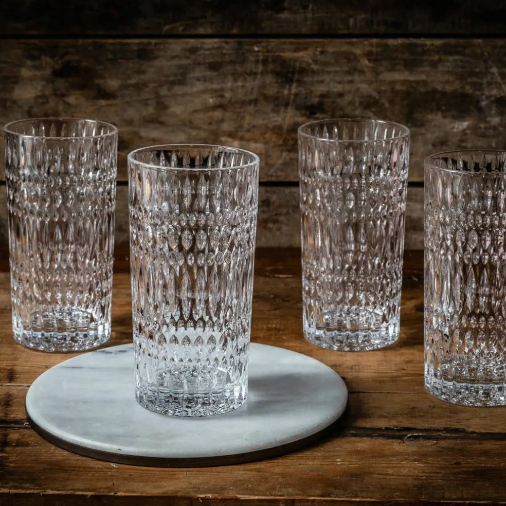 Etno longdrinkglass 4-stk, 43,4 cl