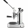 Europiccola Lusso Espressomaskin, 0,8 liter, Rustfritt stål med svart håndtak LPLELQ01EU