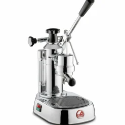 Europiccola Lusso Espressomaskin, 0,8 liter, Rustfritt stål med svart håndtak LPLELQ01EU