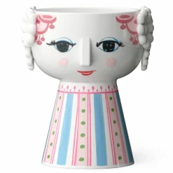 Eva lysestake 9,5 cm, pink