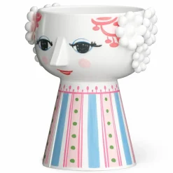 Eva lysestake 9,5 cm, pink