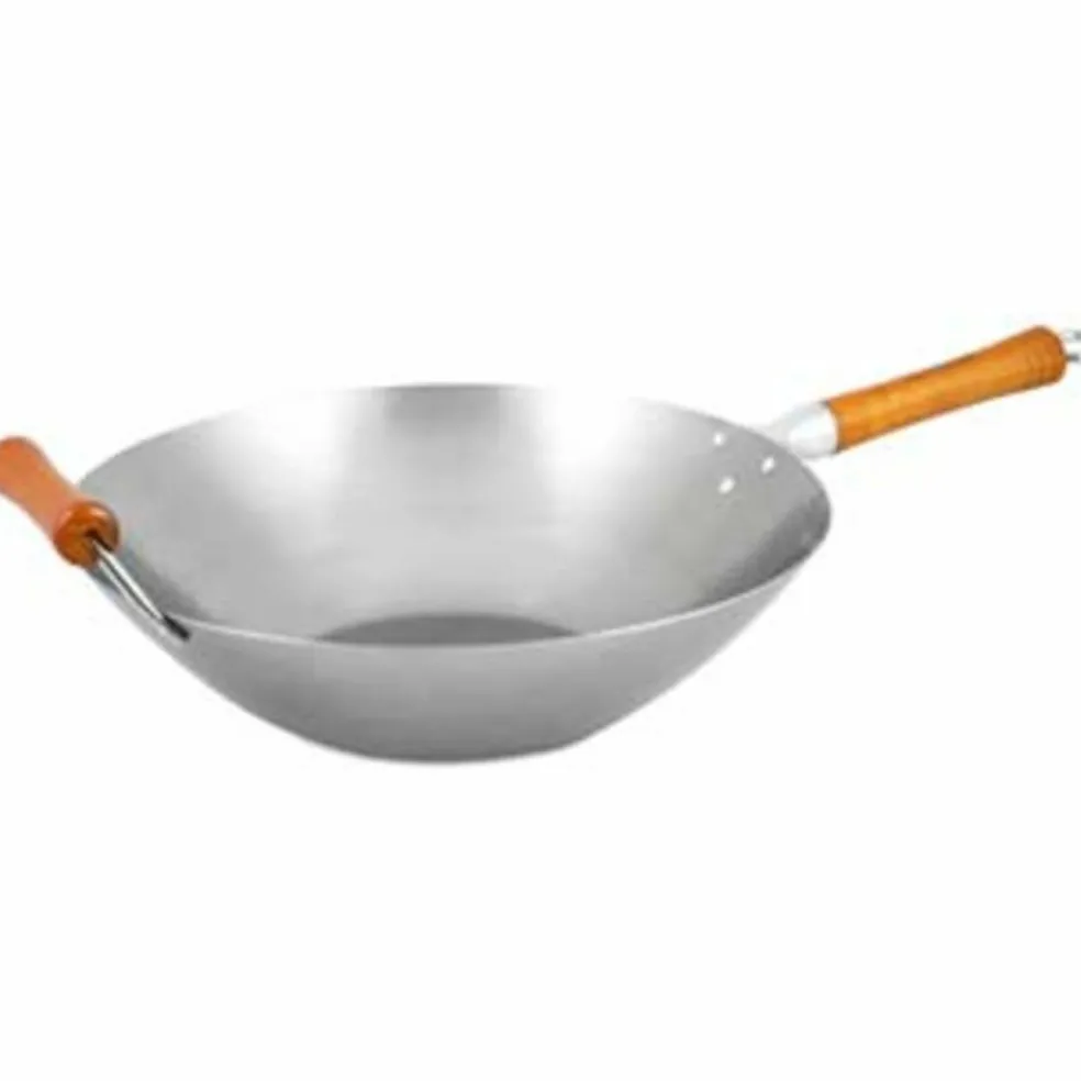 Excellence Wokpanne Carbonstål, Ø32 cm
