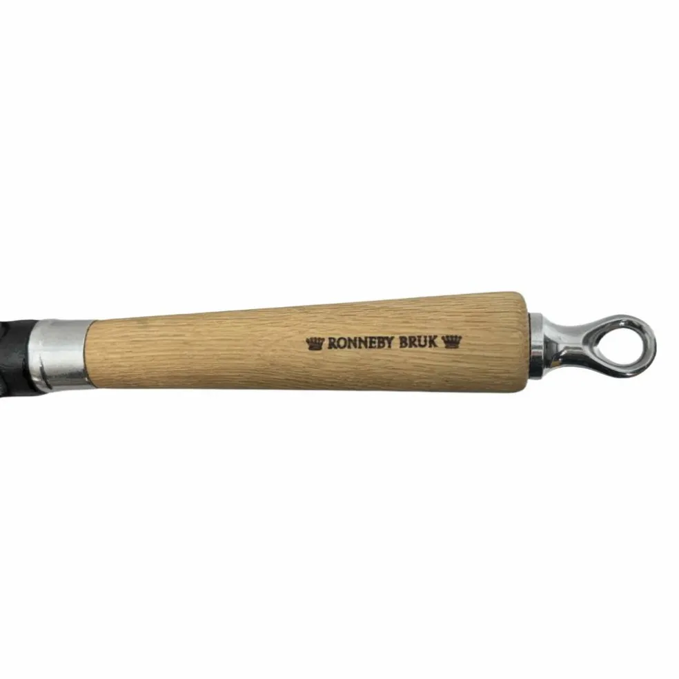 Exclusive Line støpejernsstekepanne 18 cm, oppbøyd kant, eik
