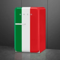 FAB10HRDIT6 kjøleskap med flaskeholder, italiensk flagg
