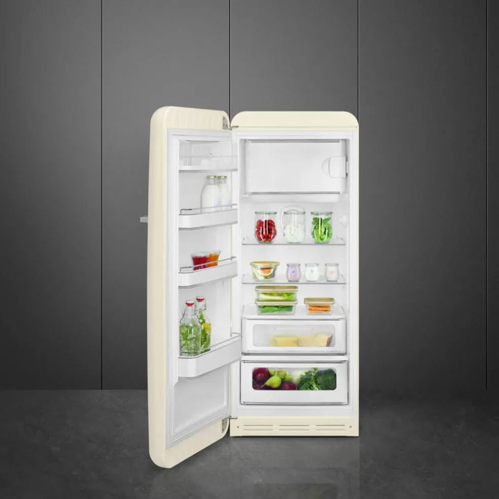 FAB28LCR6 Kjøleskap Med Fryser 153cm Venstrehengt Creme