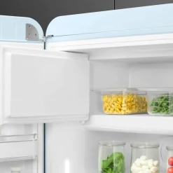 FAB28LPG6 Kjøleskap Med Fryser 153cm Venstrehengt Pastellgrønn