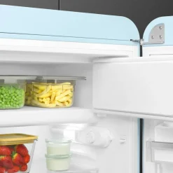 FAB10ROR6 kjøleskap med fryserom, creme
