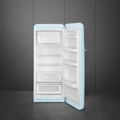 FAB28RPB6 Kjøleskap Med Fryser 153cm Høyrehengt Pastellblå