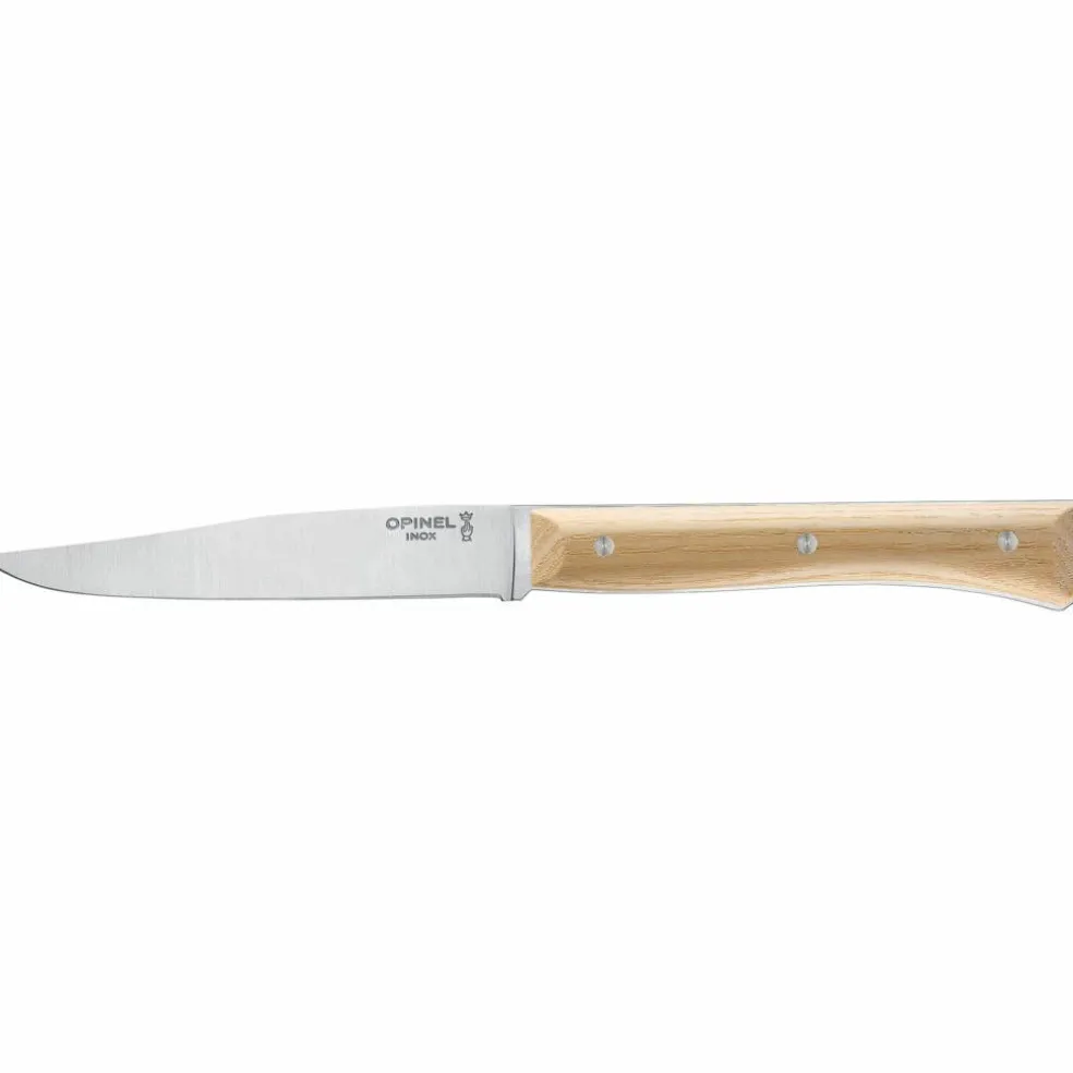 Facette bordkniv 4-pakning, ask