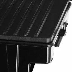 Falster bord-/paninigrill, svart/rustfritt stål