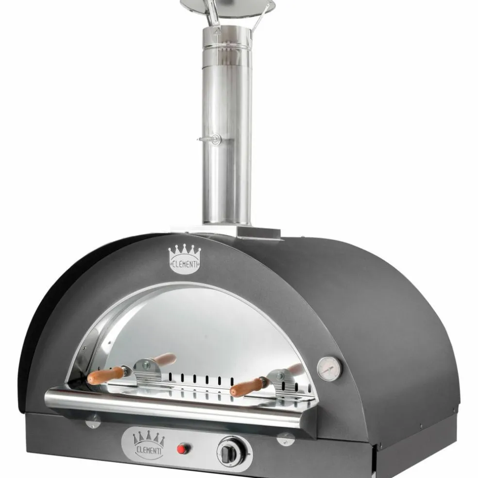 Family Gas Pizzaovn 60x60 cm, Antrasitt