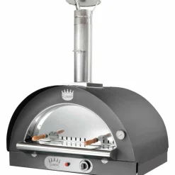 Family Gass Pizzaovn 80x60 cm Antrasitt