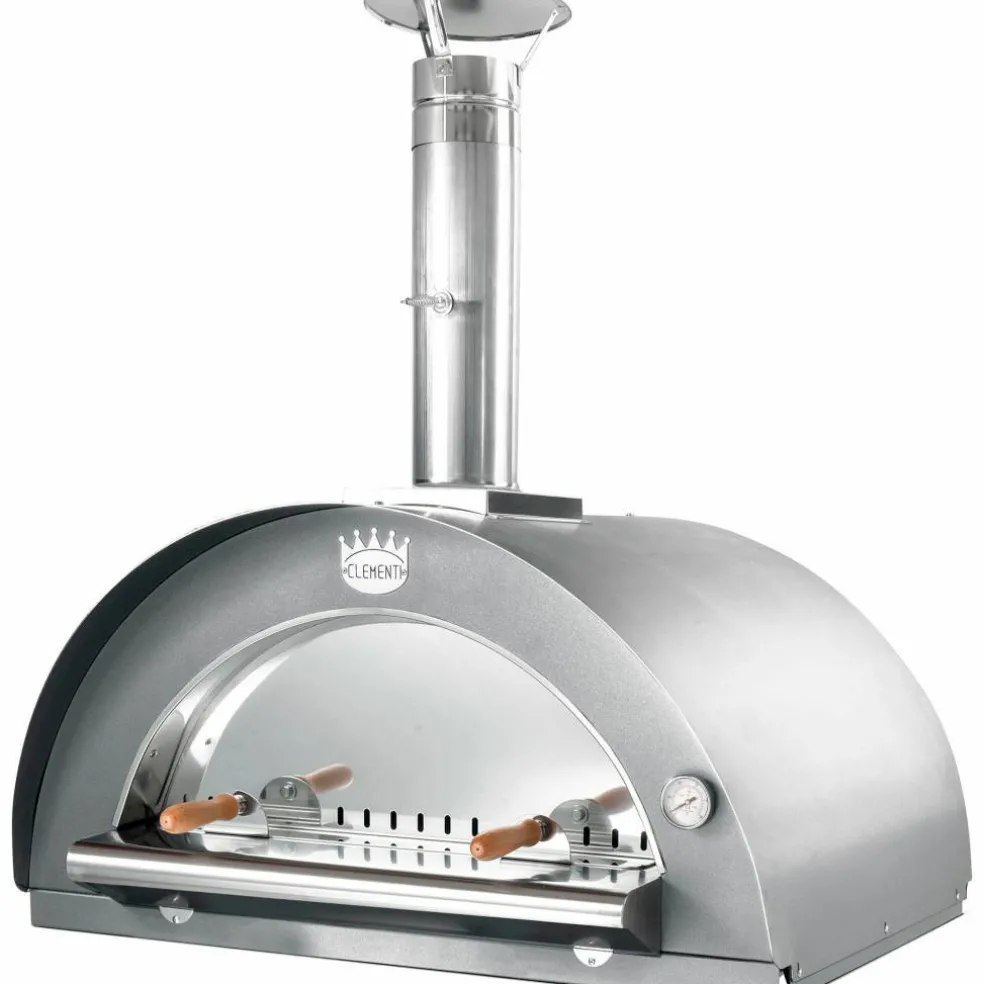 Family Vedfyrt Pizzaovn 100x80 cm, Rustfritt stål