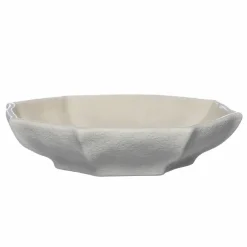 Fat 37 cm, naturhvit