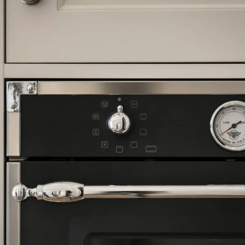 F609HEREKT Heritage Innebygget Ovn 60 cm, Svart
