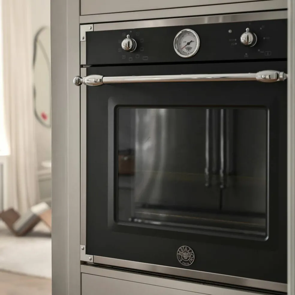 F609HEREKT Heritage Innebygget Ovn 60 cm, Svart