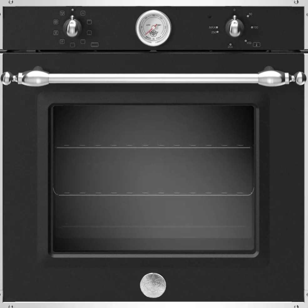 F609HEREKT Heritage Innebygget Ovn 60 cm, Svart