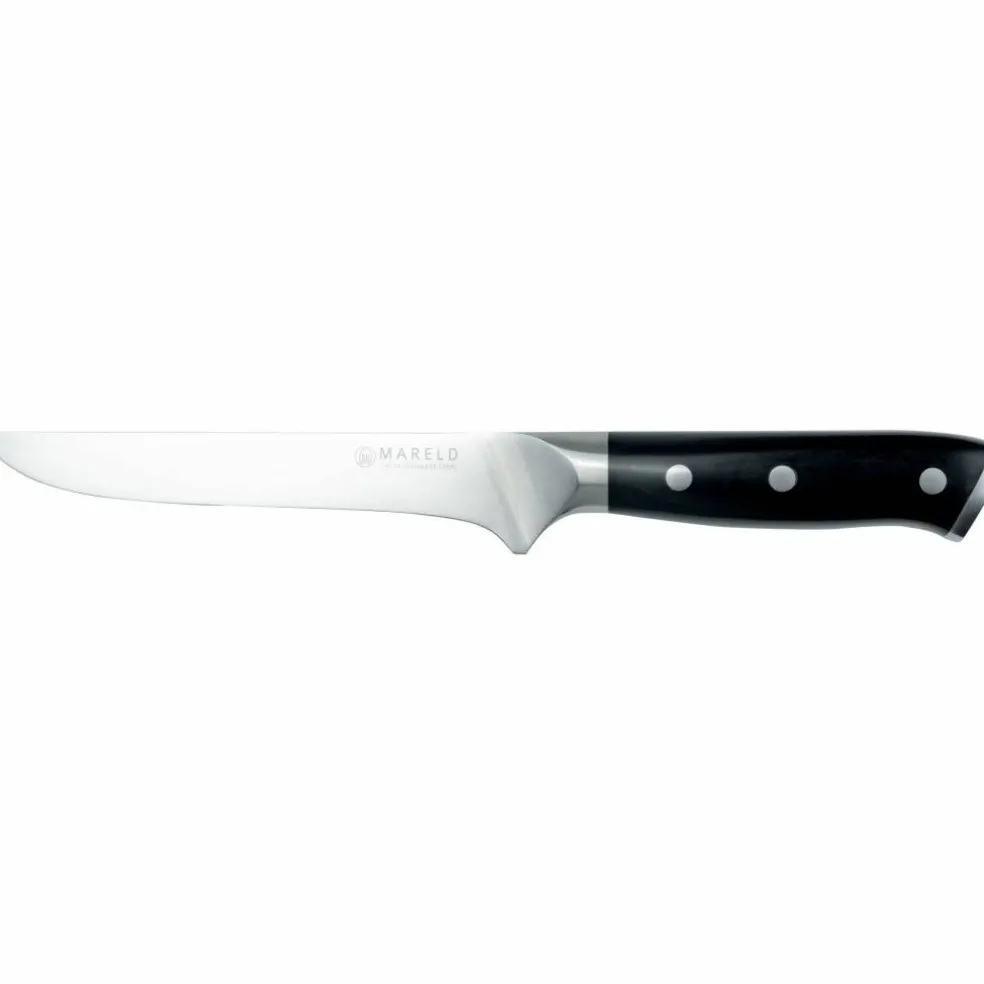 Filetkniv 16 cm, svart