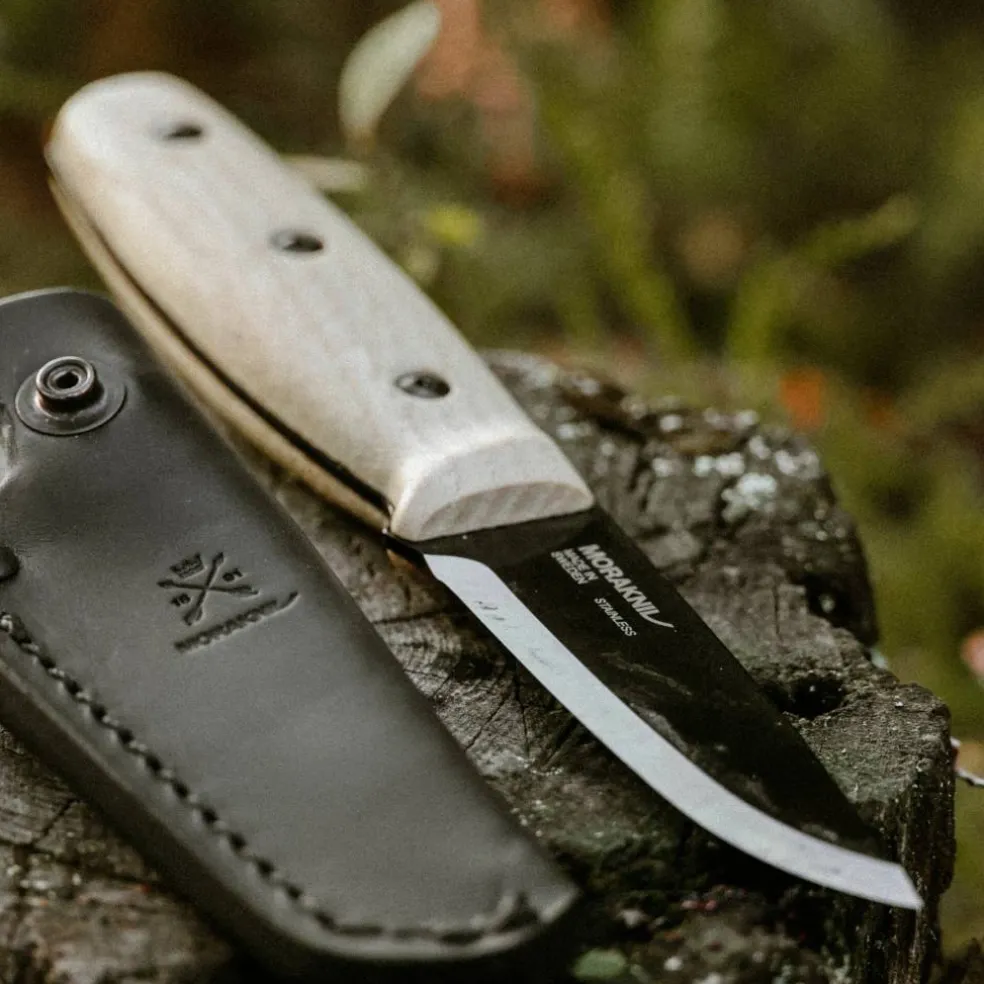 Finn BlackBlade (S) Ash Wood, friluftskniv