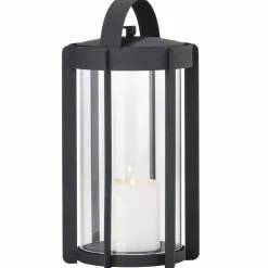 Firefly lanterne 25 cm, svart