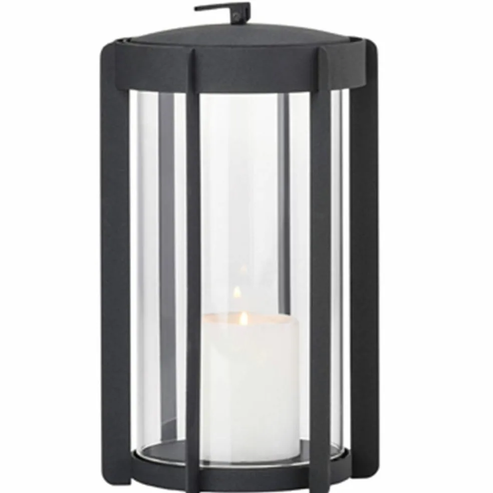Firefly lanterne 25 cm, svart