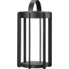 Firefly LED-lanterne, svart aluminium