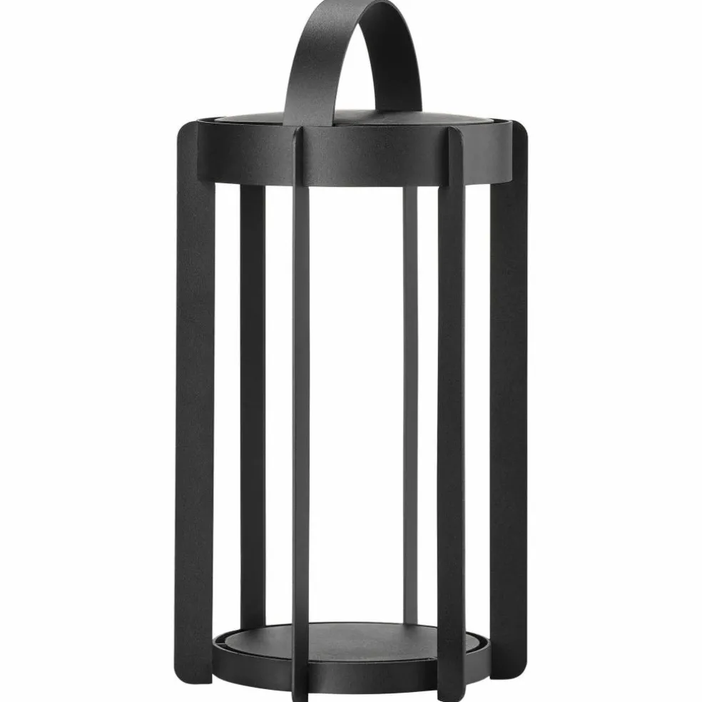 Firefly LED-lanterne, svart aluminium
