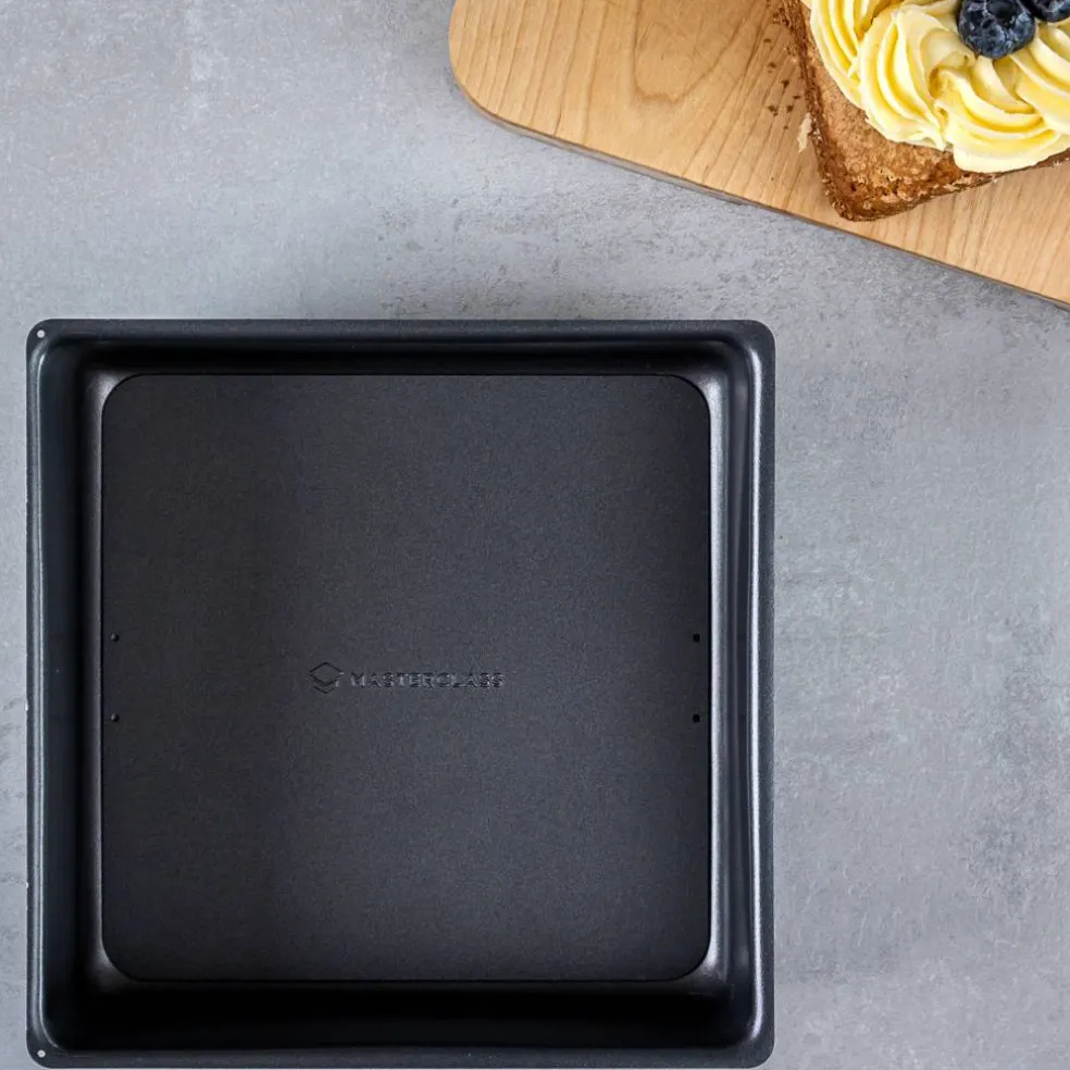 Firkantet Bakeform Avtagbar Bunn Non-stick 23 cm