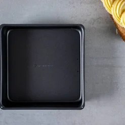 Firkantet Bakeform Avtagbar Bunn Non-stick 15 cm