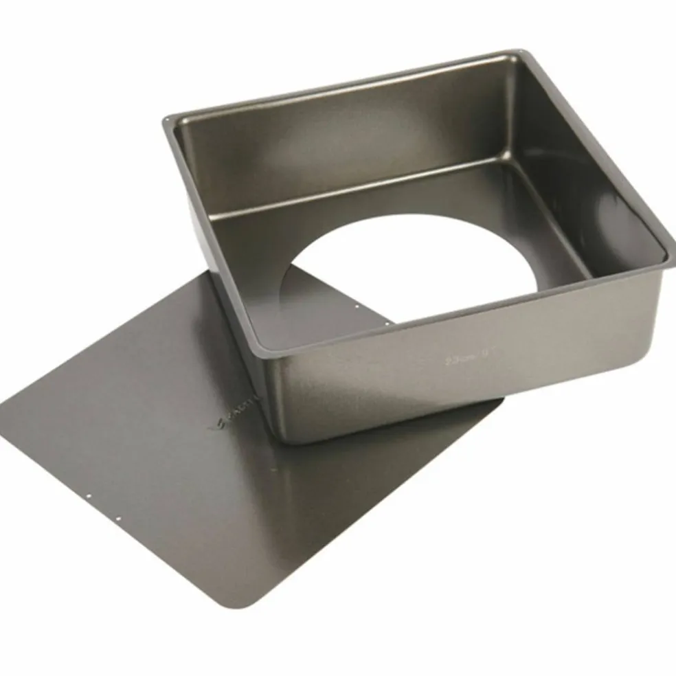 Firkantet Bakeform Avtagbar Bunn Non-stick 15 cm