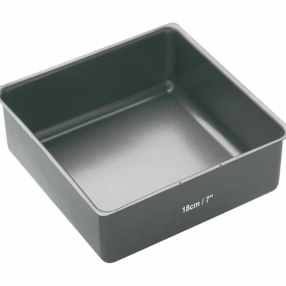 Firkantet Bakeform Avtagbar Bunn Non-stick 25 cm
