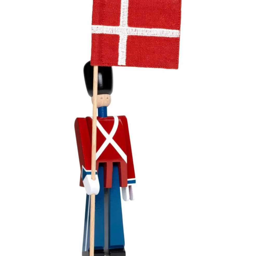 Flaggbærer med tekstilflagg, mini