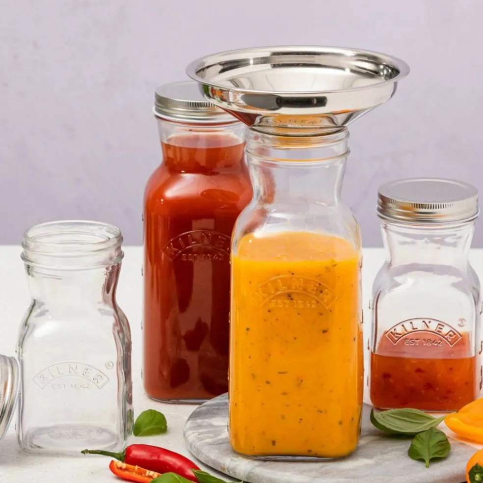Flaske til juice og saus, 1 liter