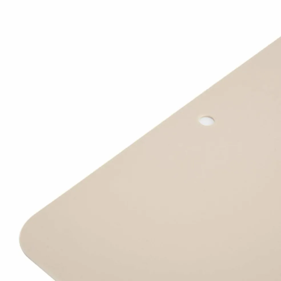 Fleksibelt skjærebrett bioplast, 2 stk, beige/grå