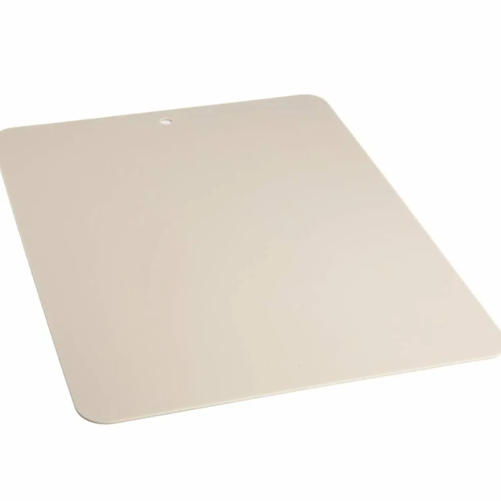 Fleksibelt skjærebrett bioplast, 2 stk, beige/grå