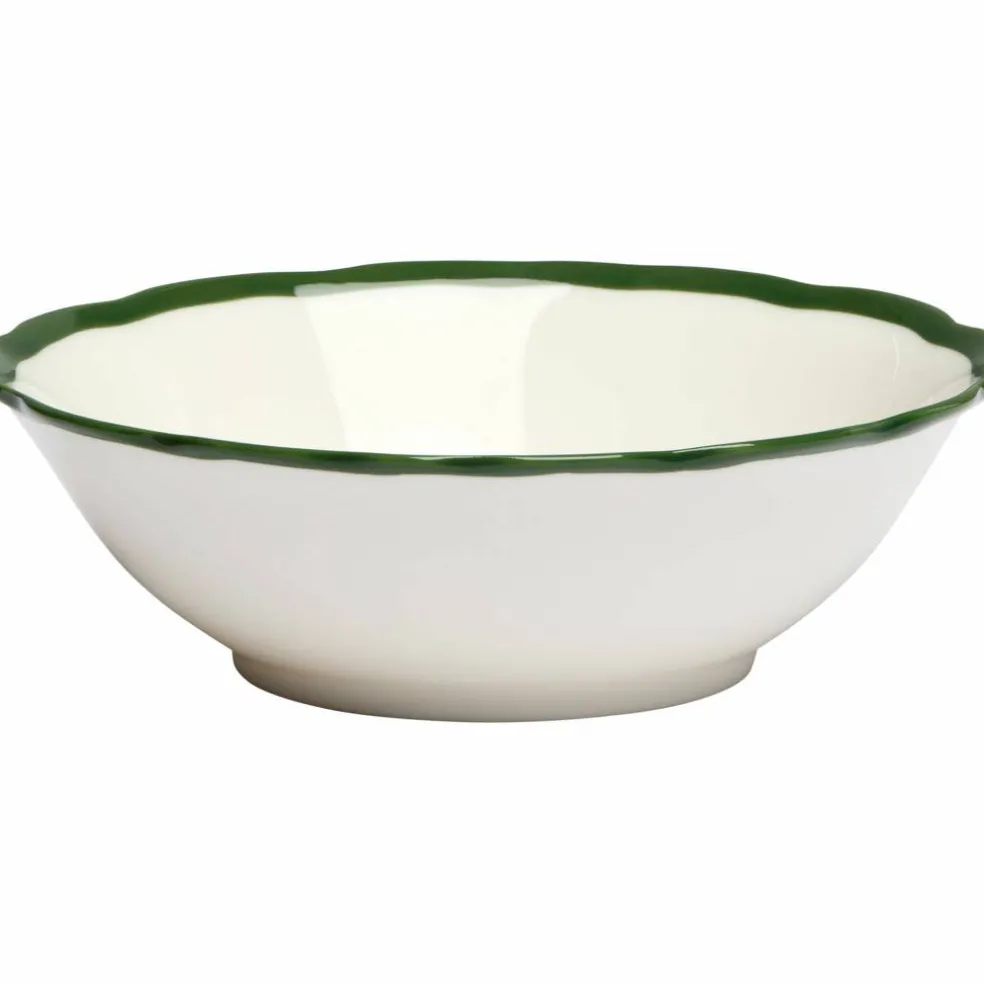 Fleur skål 15 cm, mørkegrønn