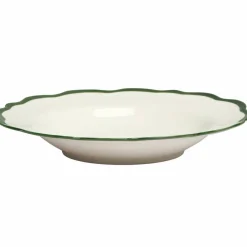 Fleur skål 23 cm, mørkegrønn