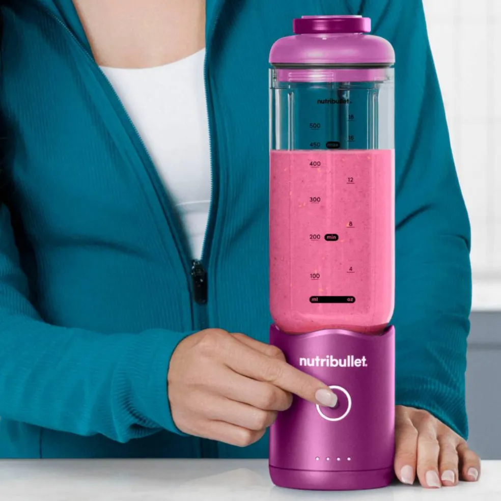 Flex bærbar blender 590 ml, hvit