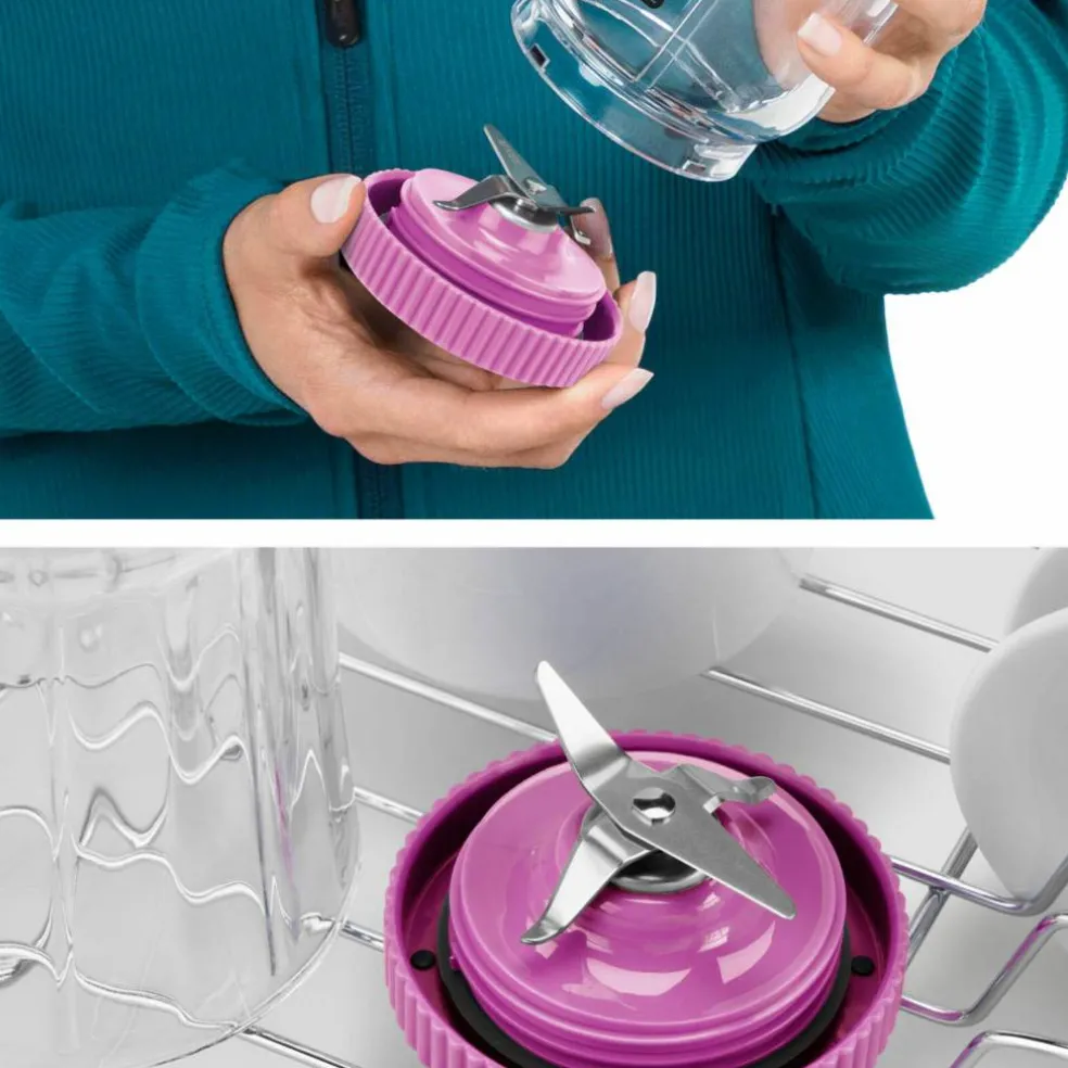 Flex bærbar blender 590 ml, orkidé