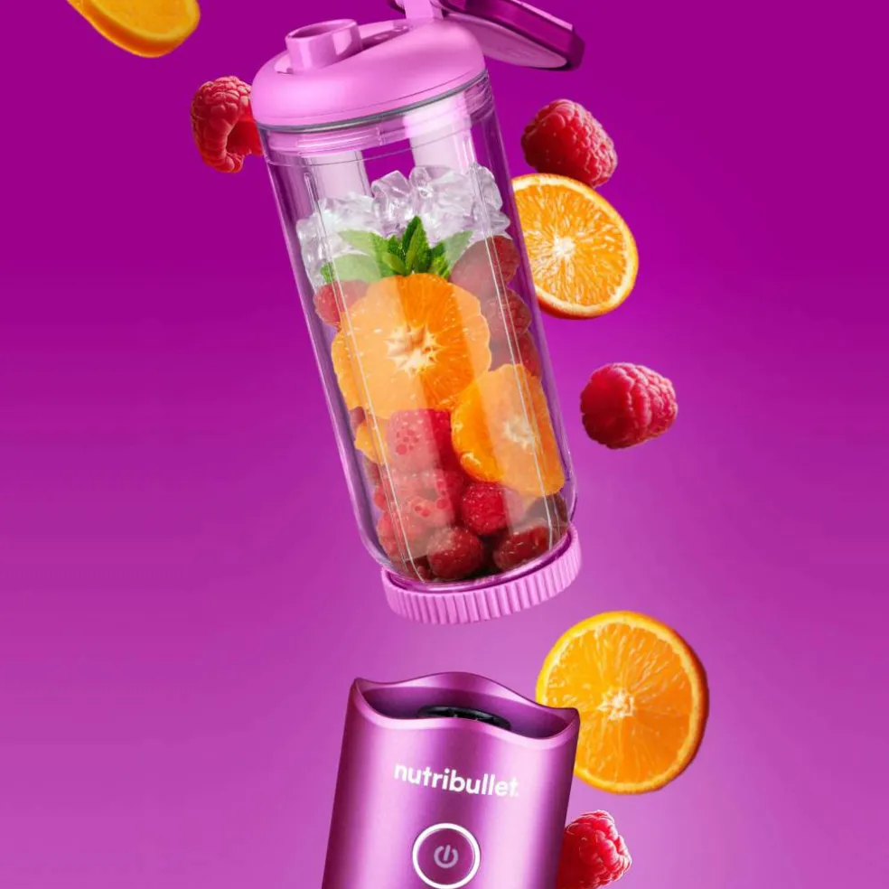 Flex bærbar blender 590 ml, orkidé