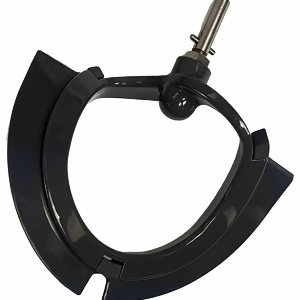Flexi visp med silikonkant, gull