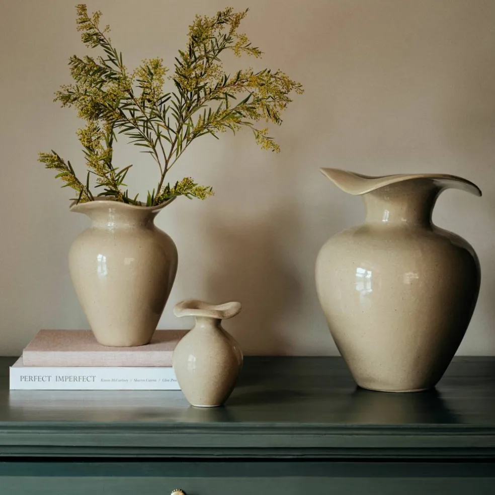 Florentina vase M, beige