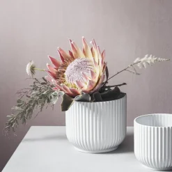 Flowerpot, medium (H 13 x Ø 14,5 cm.)