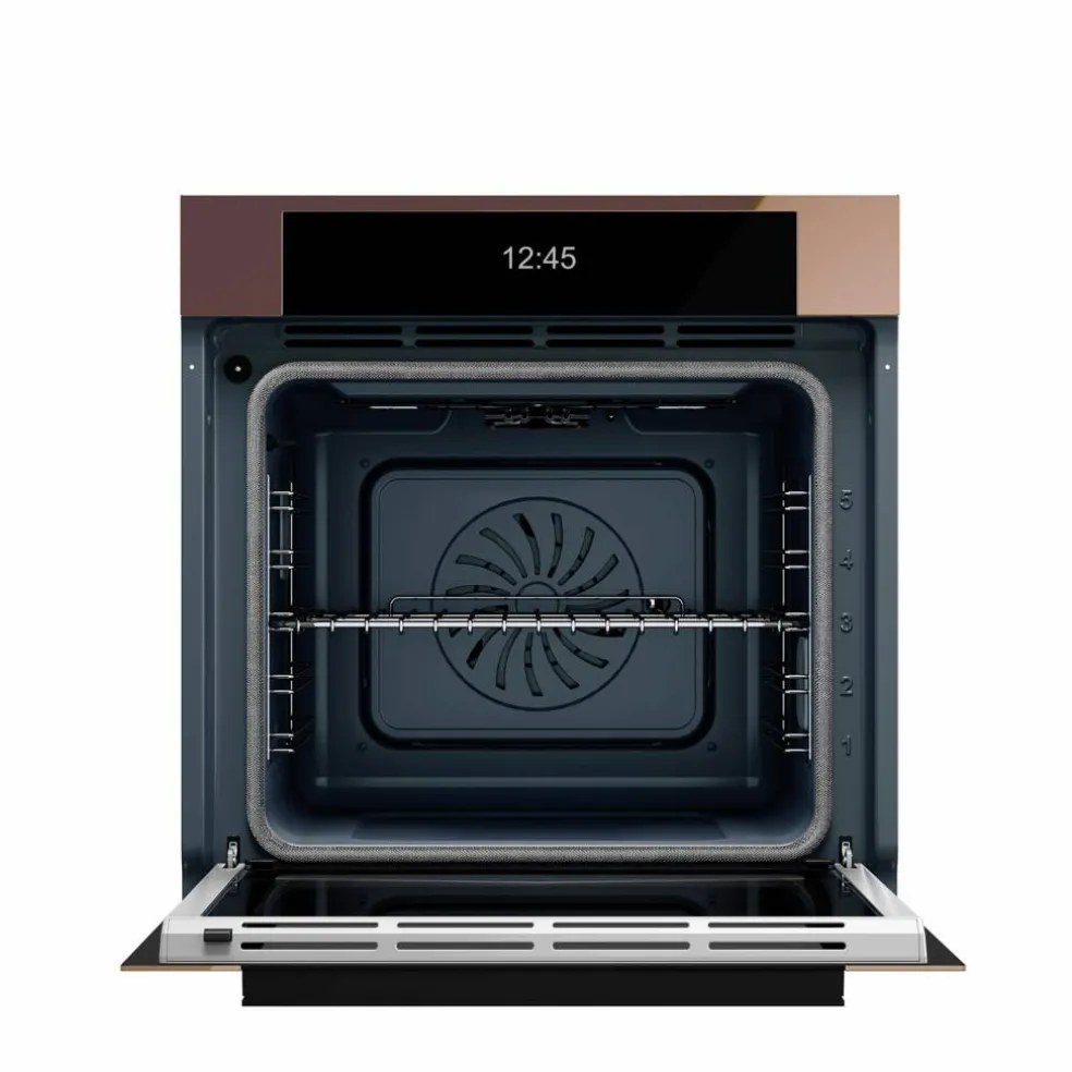 FMOD6117PTM3 Modern varmluftsovn med pyrolyse 80 liter, bronse