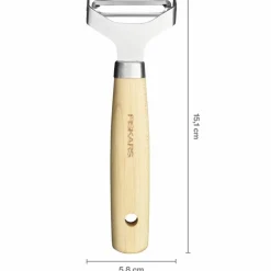 Folken Y-skreller med roterende blad 15 cm
