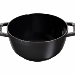Fondue Sett 16 cm Svart med Blank Innside