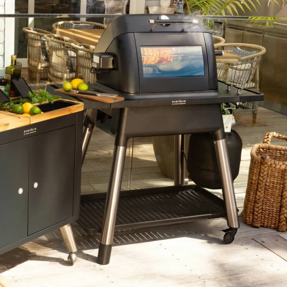 FORCE Gen III gassgrill med redskapssett, svart