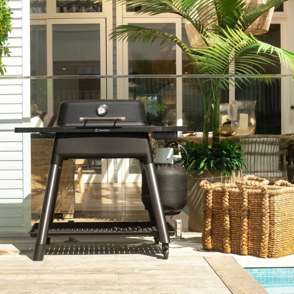 FORCE Gen III gassgrill med redskapssett, oransje